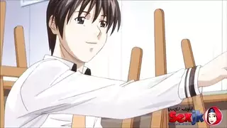 حفلة جنس كرتونية: نجمتها شقراء ممتلئة الصدر في مشهد إباحي صريح