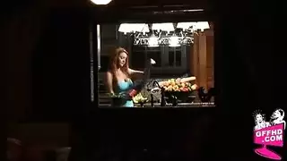 حراك سحاقي مثير بقضيب صناعي مربوط