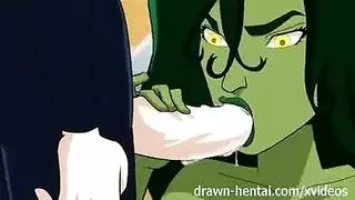 العاهرة السمراء المنفردة تتعرض للضرب بقضيب جارها الكبير