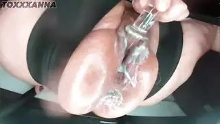 تتغذى على فرجها العصير مثل ديك رومي عيد الشكر