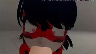 حفلة كاتي الجنسية الخارجية: ابتلاع السائل المنوي بعد إيلاج مزدوج