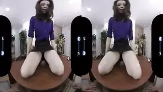 احتفال مضاجعة بالواقع الافتراضي: كس شانيل يستقبل قضيبك