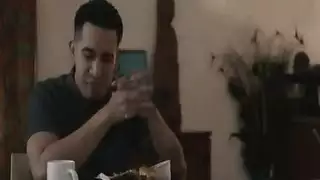 slut gets a massive dark dick down her throat