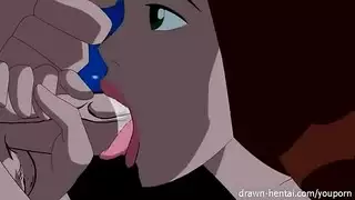 فيلم كرتون إباحي صريح: 10 شخصيات في مشهد جنسي جماعي