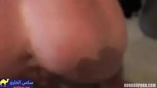 عاهرة فيلم رعب تنكح بإيلاج مزدوج وتغطى بالقذف